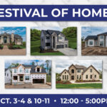 Benjamin Marcus Homes Festival of Homes with five luxury homes shown.