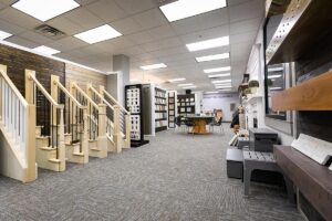 Interior shot of Benjamin Marcus Homes Design Gallery