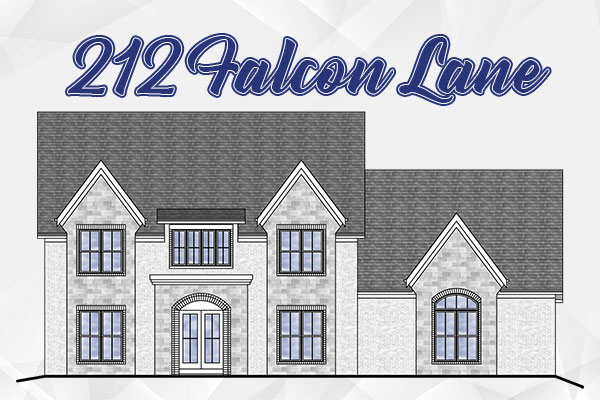 212 Falcon Lane in Eagle Ridge Rendering of Exterior